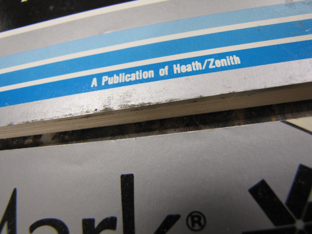 1988 REMark Heath Zenith User Group Magazines Computer Advertisements JAN-DEC