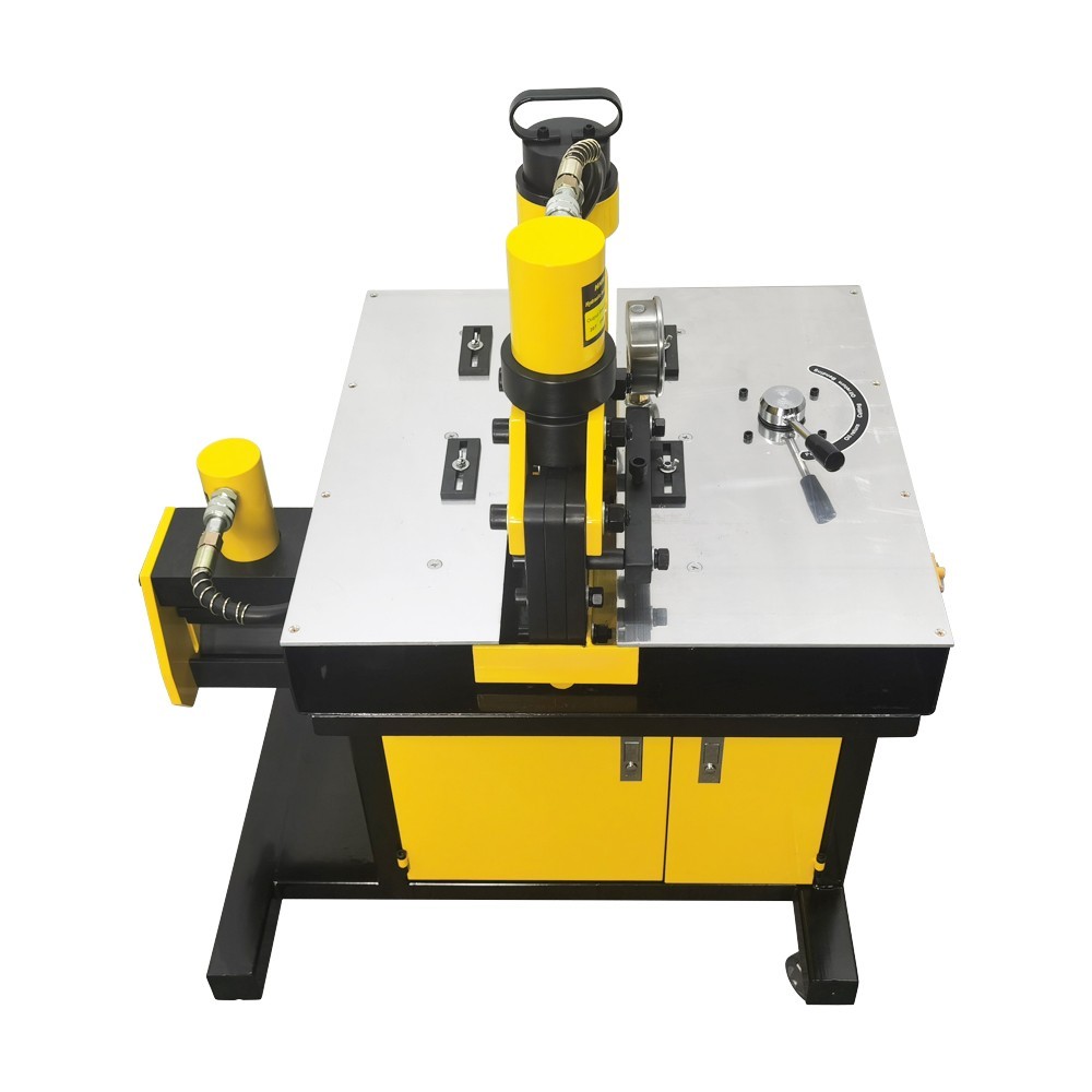 Electric Hydraulic Bus Processor Cutter/Bender/Hole Puncher Multi-function 110V