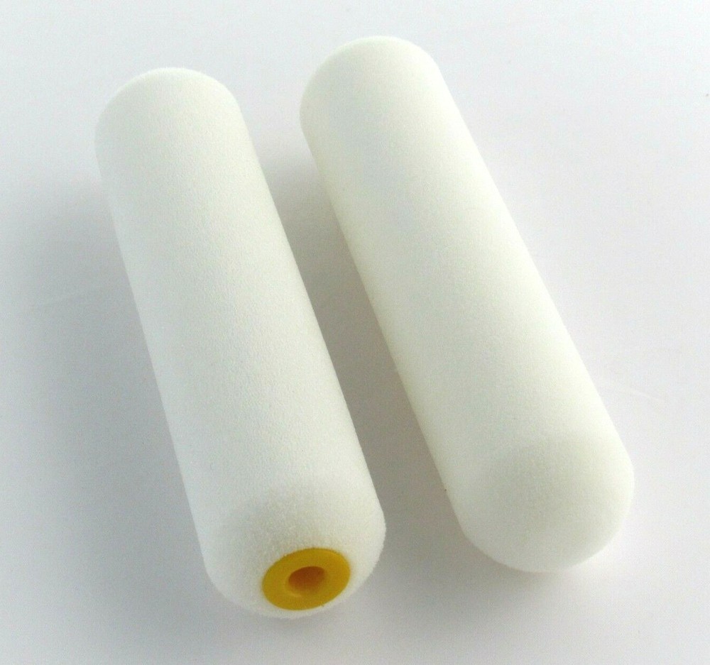 High Density FOAM Mini Paint Rollers 100  6 "  Use With Water Base Paints