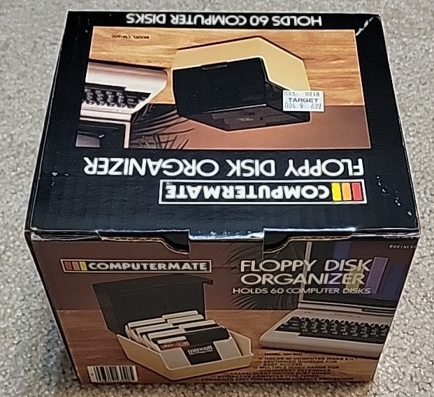 Computermate Floppy Disk Organizer In Original Box - New