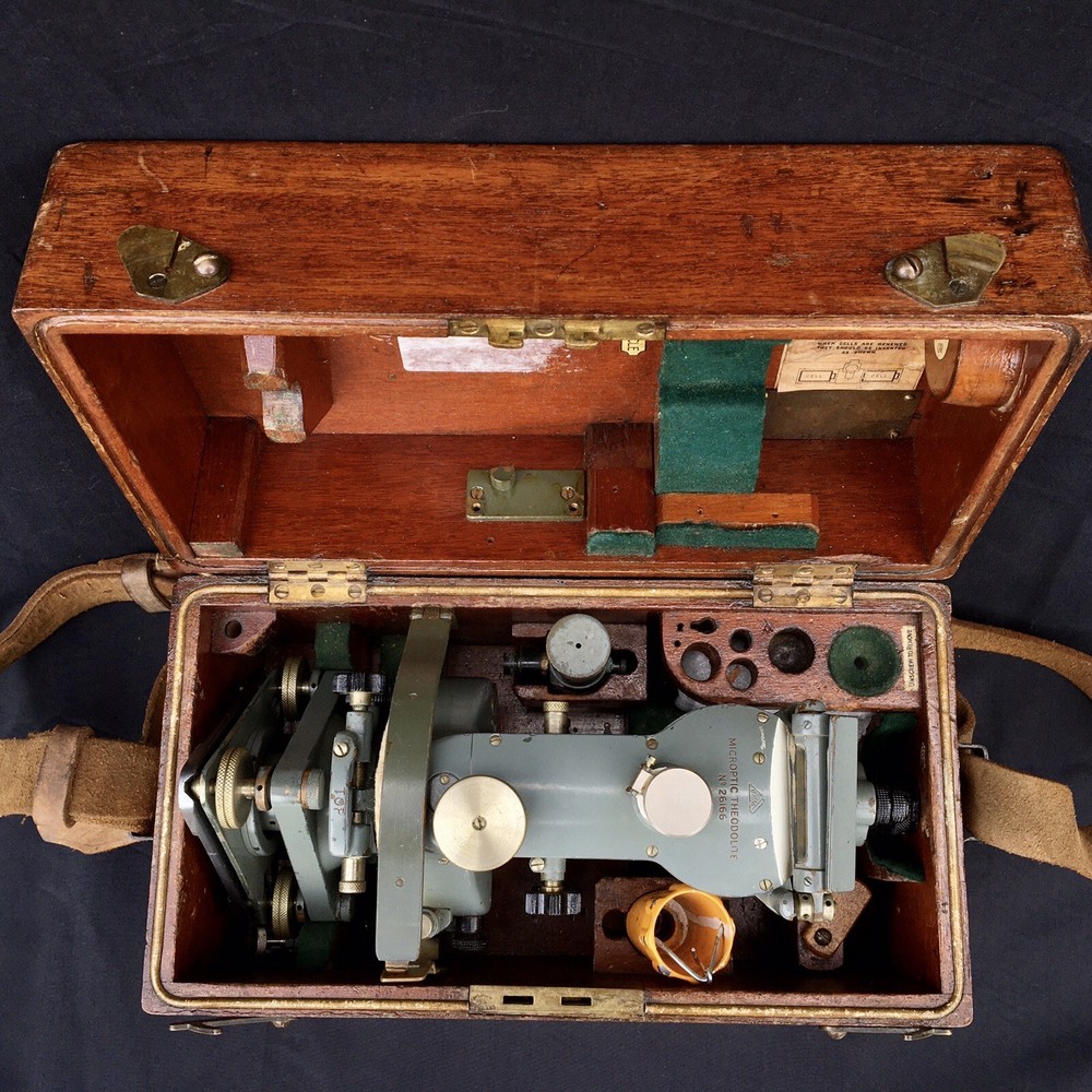Antique E R Watts & Son Microptic Theodolite