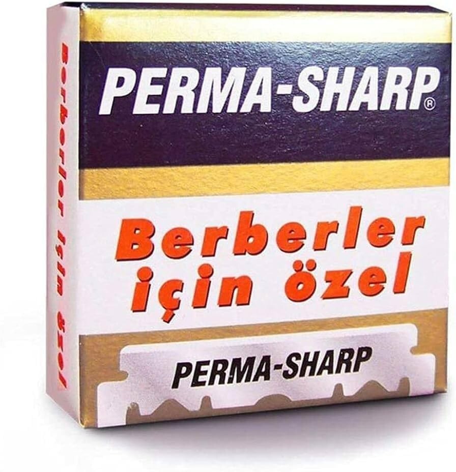Perma-Sharp Single Edge Half Blades for Barbers 500-5000 pcs Bulk