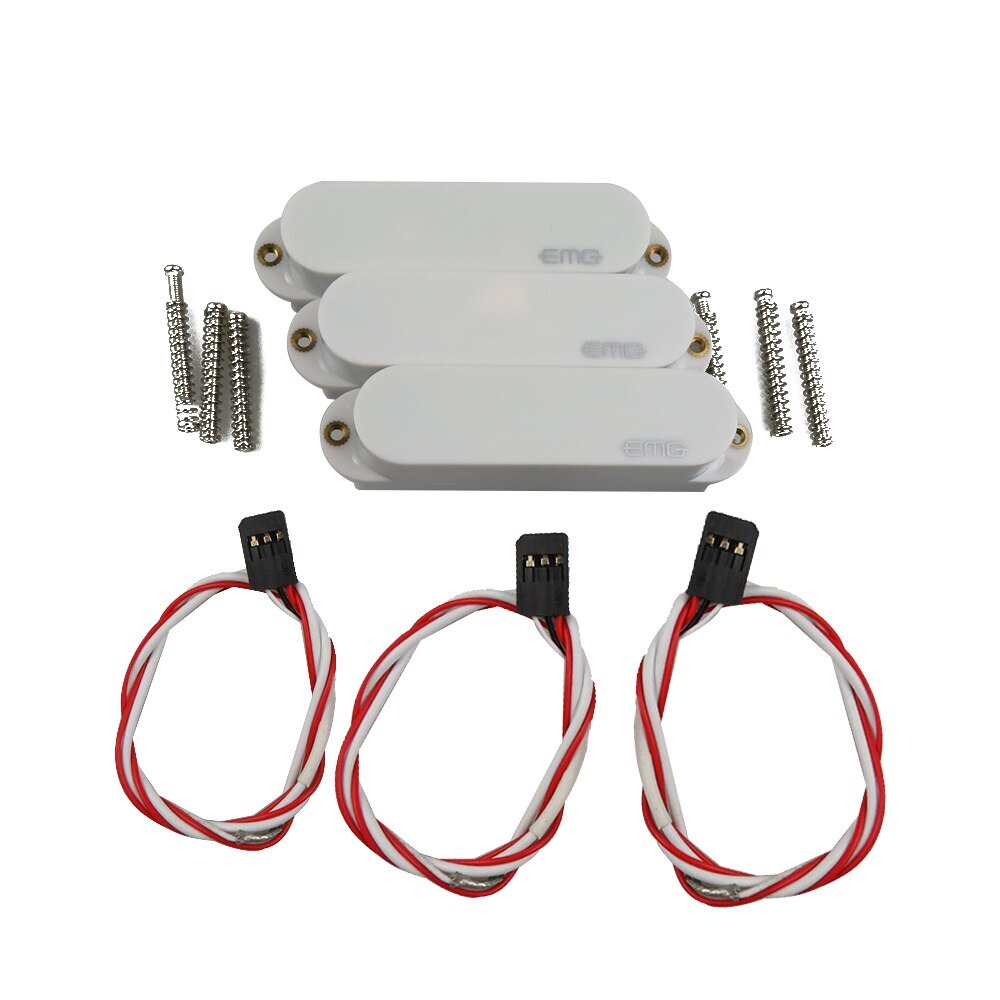 Guitar Pickups SA Active Single Coil Guitar Pickup Set White