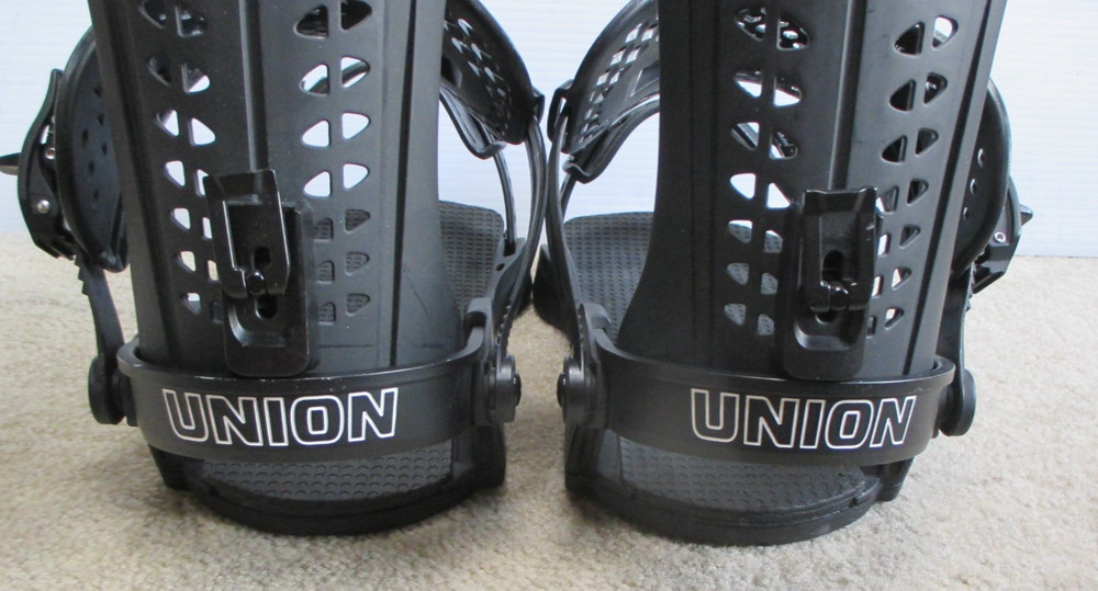 Union Force Black Snowboard Bindings Size X-Large