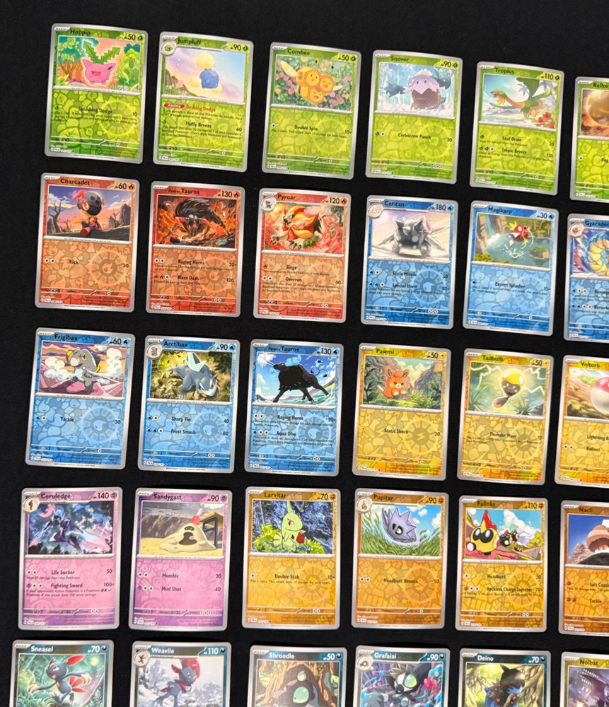 Pokemon TCG Paldea Evolved Partial Complete Set 200 Cards Holos/ Reverse/ Rares