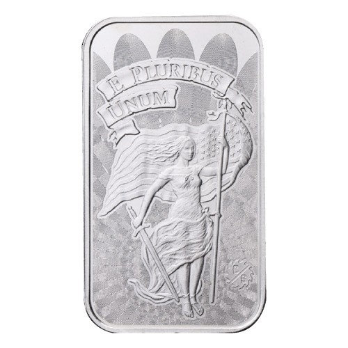Silver 1 oz Unity & Liberty Bar