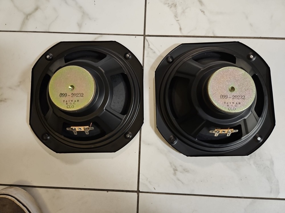 JENSEN 3080 8" WOOFER PAIR