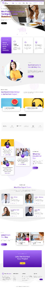 Internet Business Website Design with Free VPS Web Hosting and Installation