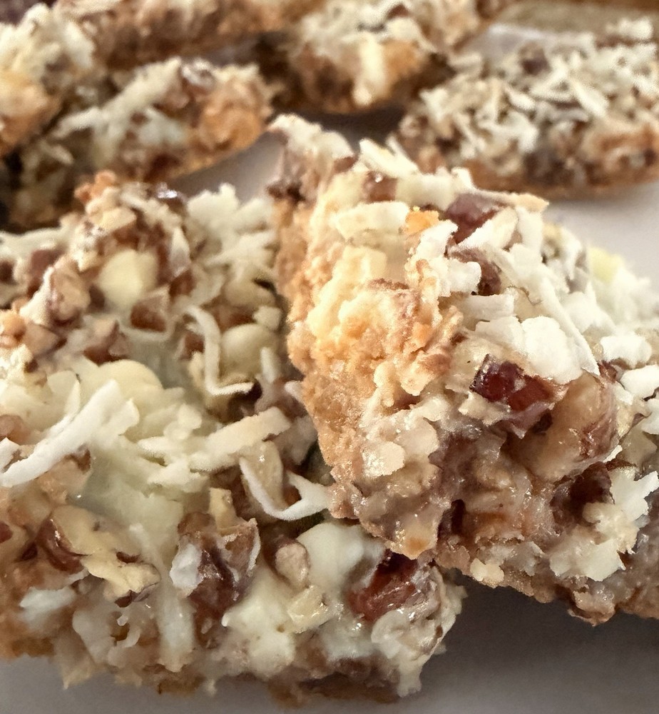 Indulgent Magic 7 Layer Bars Made Fresh -One Dozen