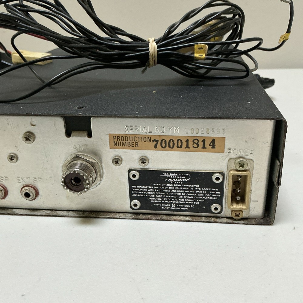 Realistic TRC-449 CB Radio