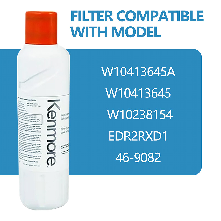 4 Pack Kenmore 9082 Replacement Refrigerator Water Filter for 469082 9903