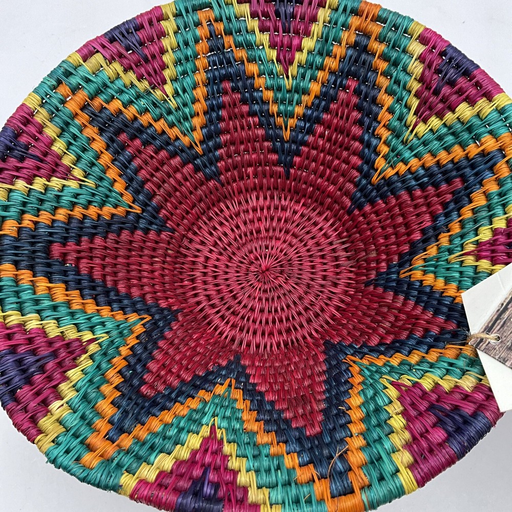 Africa Chic Small Woven Basket