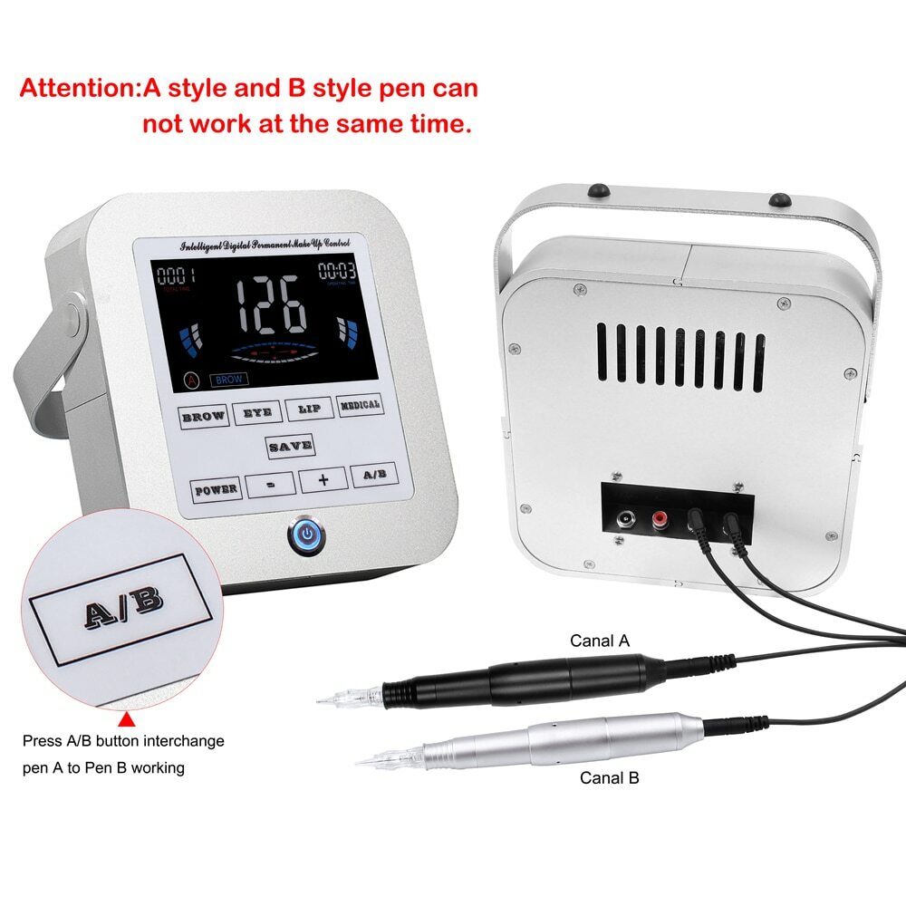Biomase Permanent Makeup Machine Kit Professional Machine for Eyebrow Lips