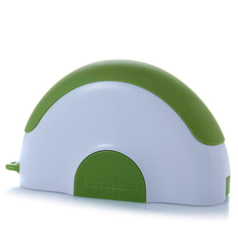 Microplane Herb & Salad Chopper, White & Green. New