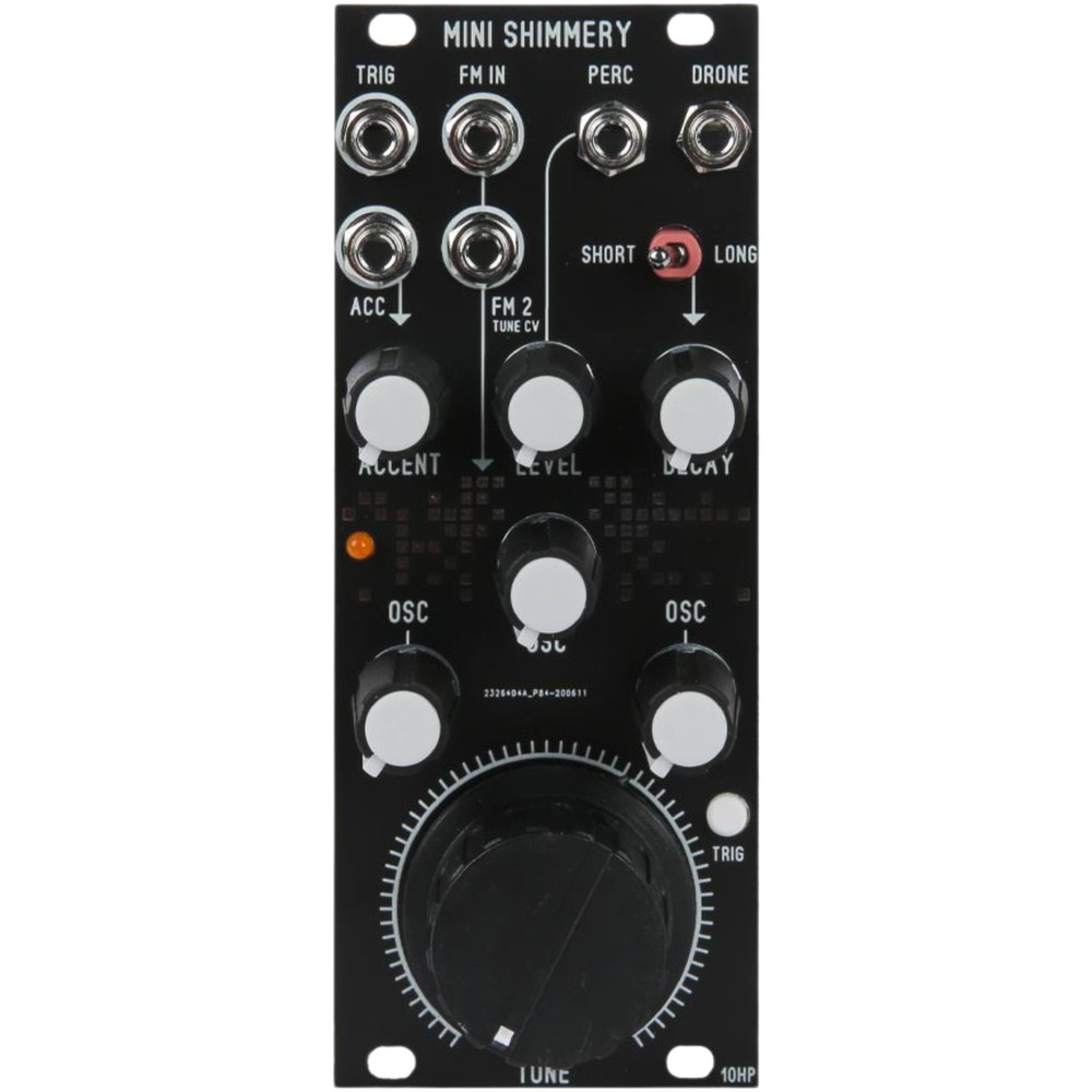 Blue Lantern Mini Shimmery MK2 Percussion Generator Eurorack Synth Module