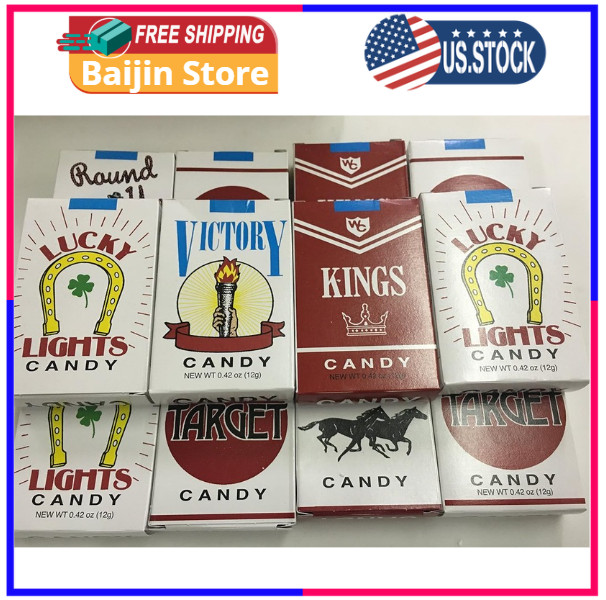 12 PACKS CANDY CIGARETTES