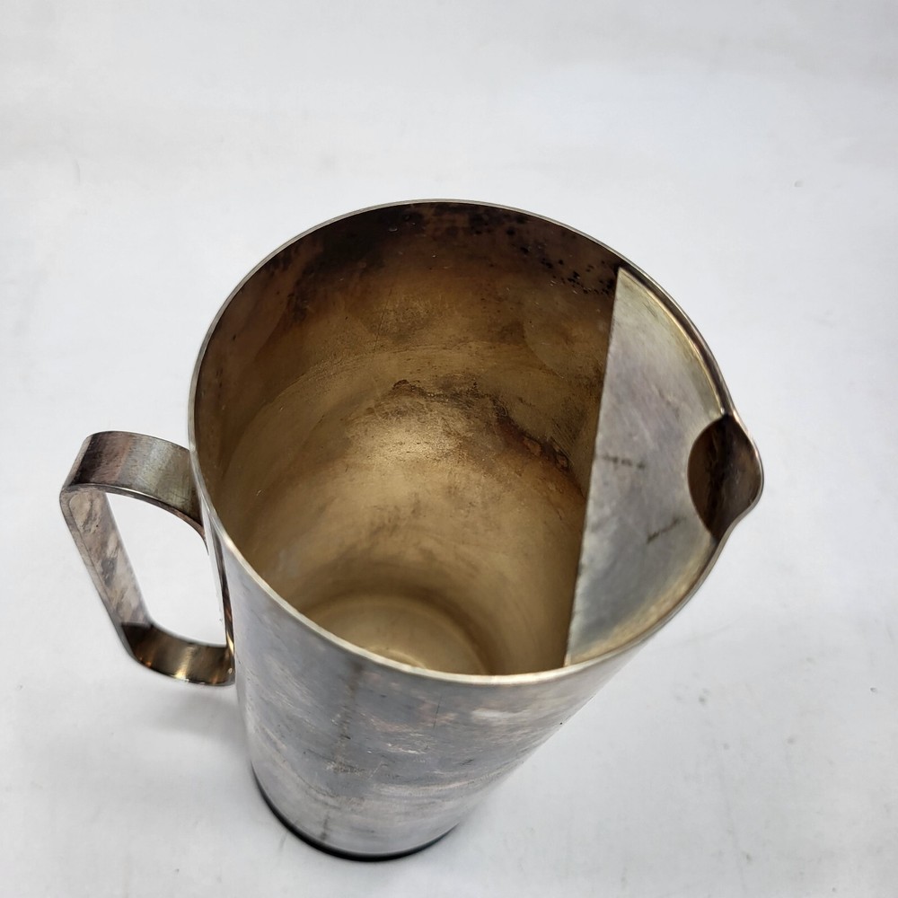 Vintage Oneida Silverplate Water Pitcher 8.25" Tall Serving Pitcher