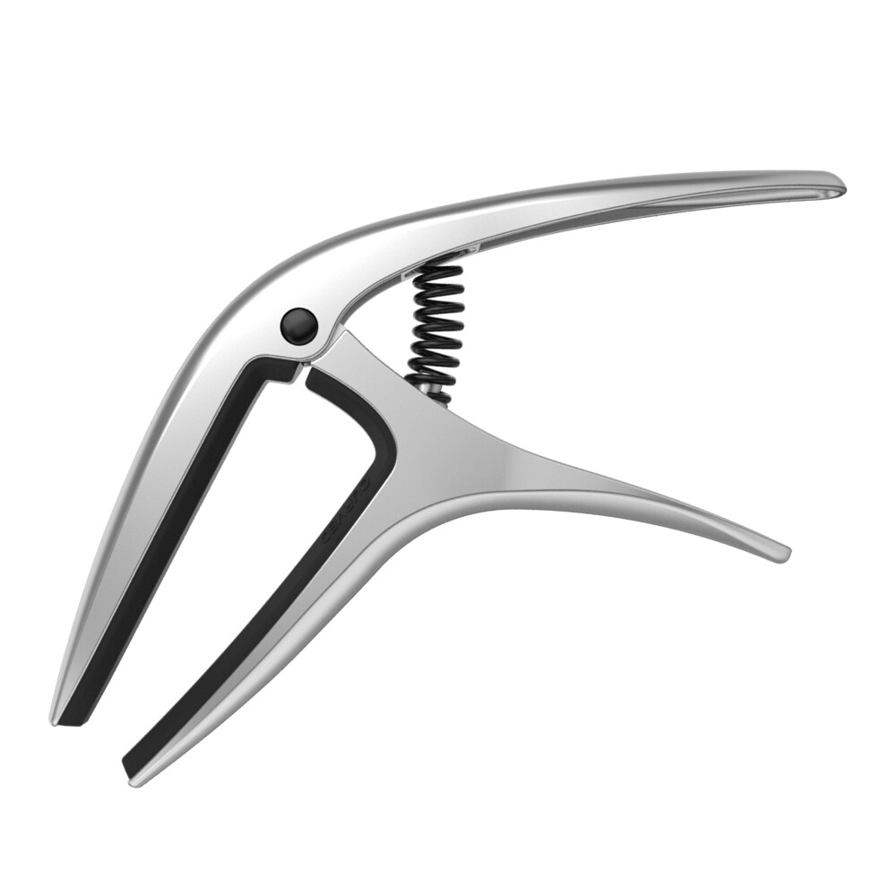 Ernie Ball Axis Dual Radius Capo, Silver