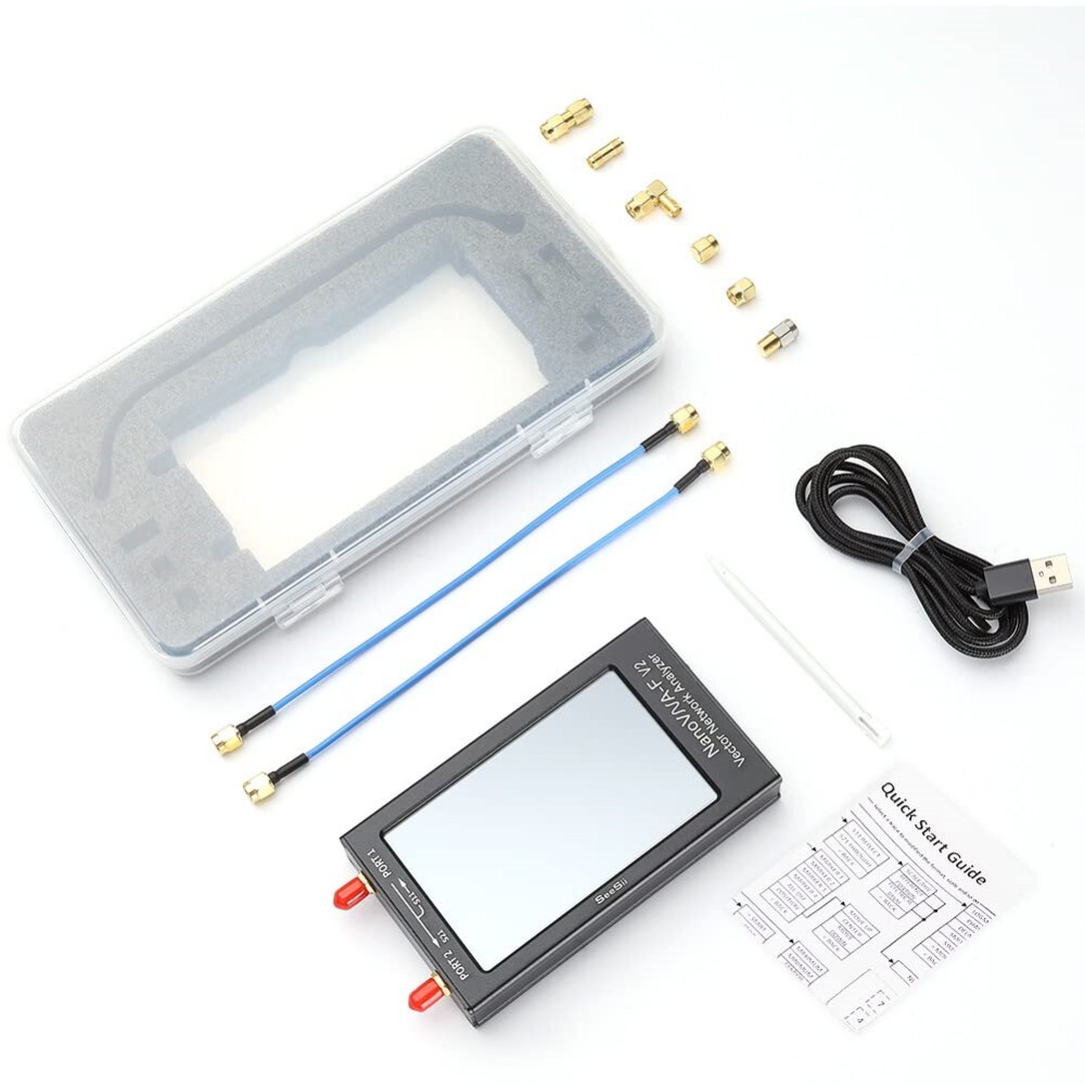 4.3" Vector Network Analyzer 50kHz-3GHz HF VHF UHF VNA Antenna Analyzer 5000mA-h