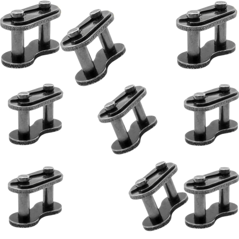 25 master LINK FOR #25 ROLLER CHAIN 1/4" PITCH MASTER LINK NEW- 9 PACK