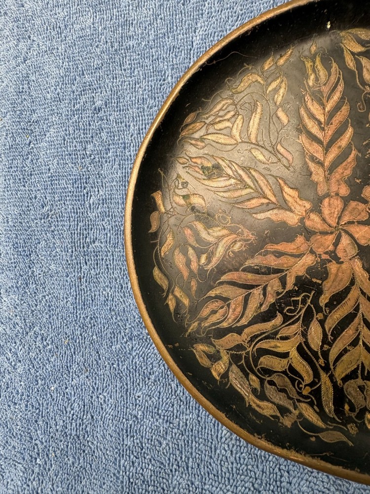 Decorative Copper 7.5" Hanging Plate