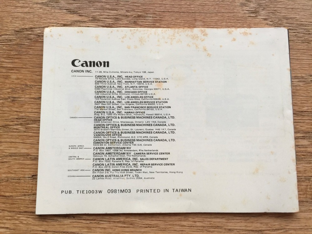 Ganonet G-III 17 manual book
