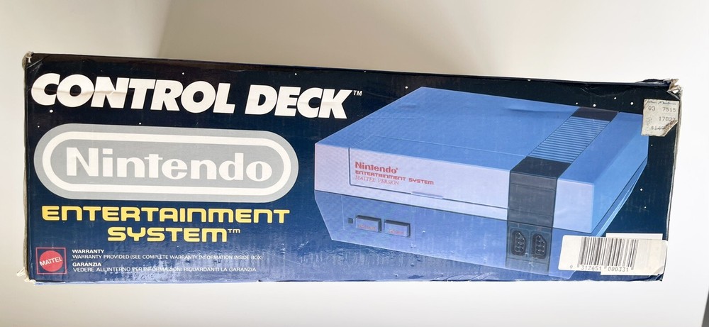 BOXED 🔥 Nintendo Entertainment System NES Control Deck Console + 2 Controllers
