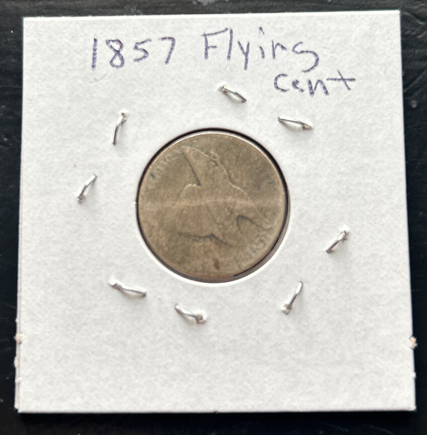 1857 1C Flying Eagle Cent