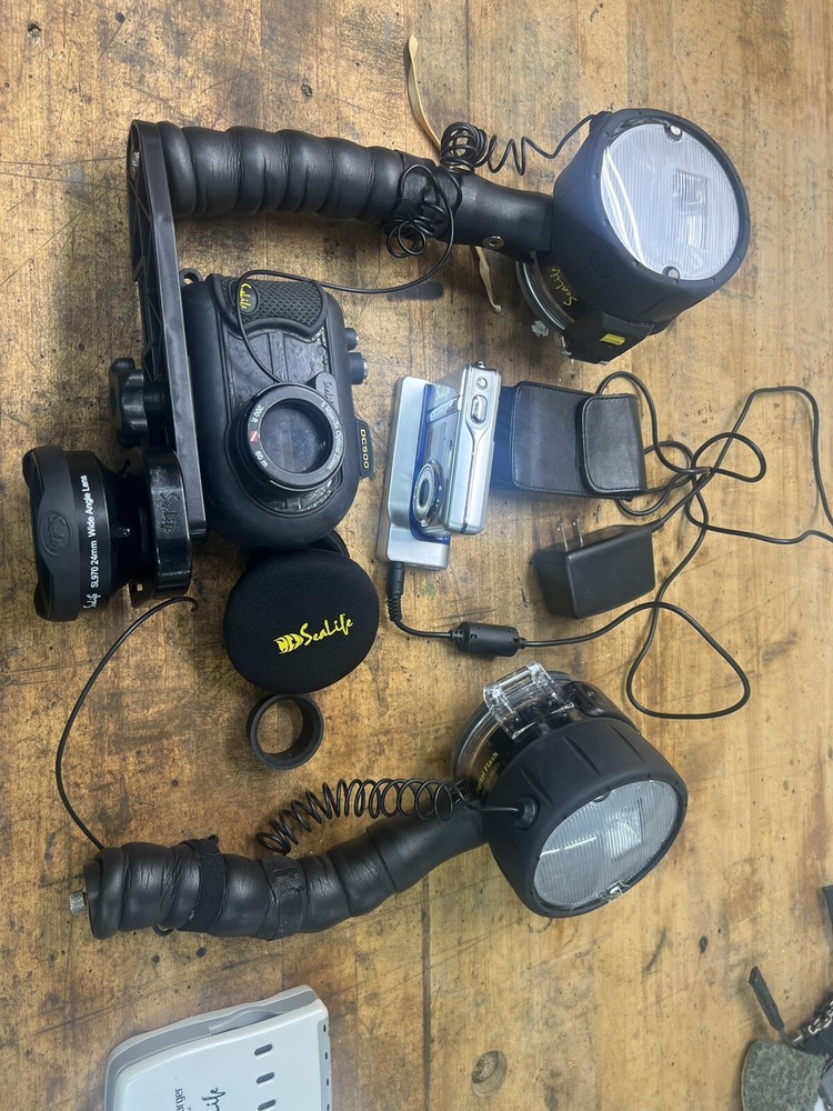 Sealife DC500camera With Strobes
