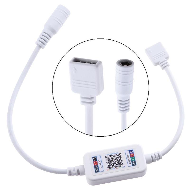 Mini Smart Bluetooth RGB LED Strip Controller 5V-24V Android APP 4.0 Technology