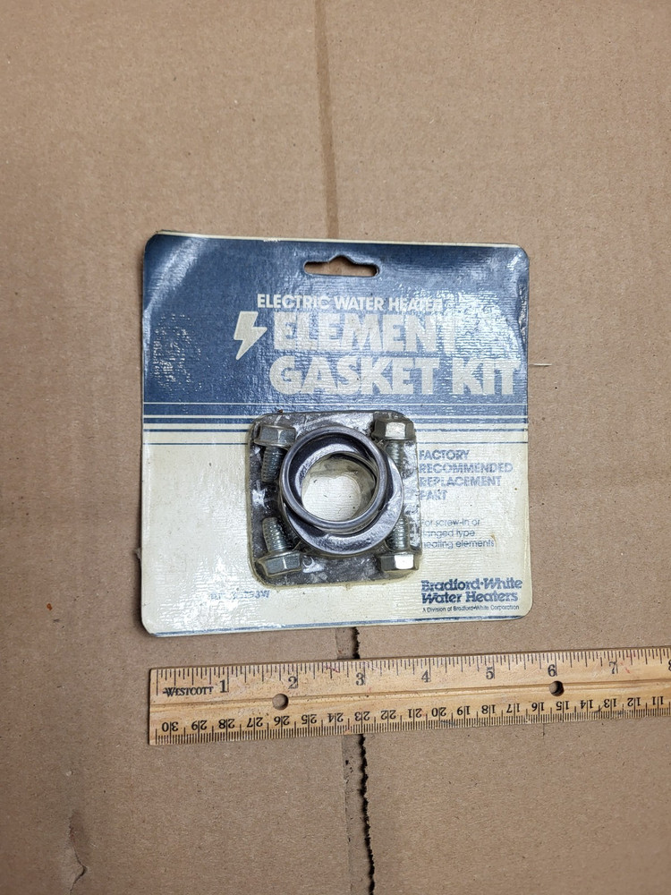 Bradford-White Heater Electric Element Gasket Kit 34793W