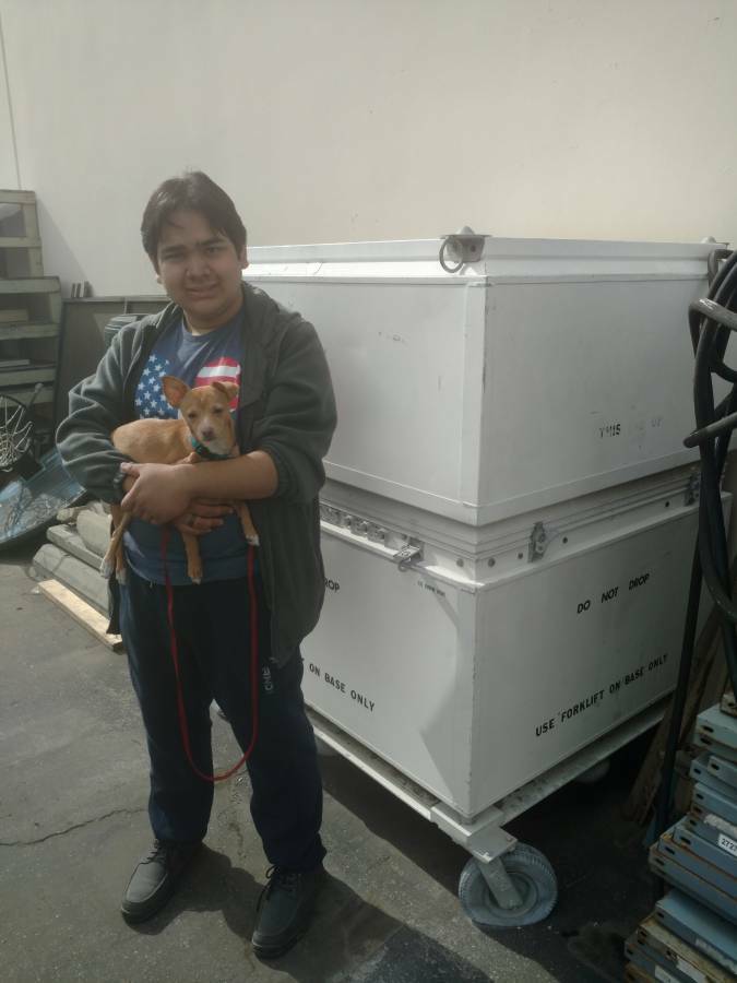 All aluminum Aircraft cargo storage unit Isopod Maintenance Support Module