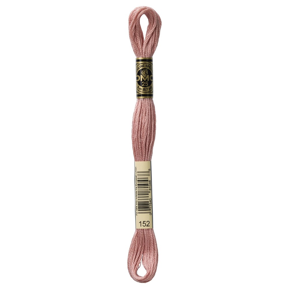 6Strand Embroidery Cotton Floss, Medium Light Shell Pink