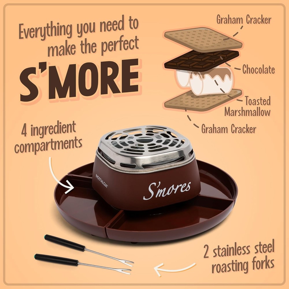 Indoor Electric S Mores Maker Tabletop