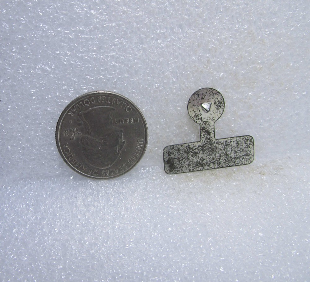 Hershey Political Tab Button Pin