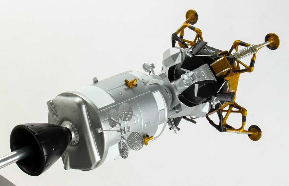 NASA Apollo Command Service LEM Lunar Module Desk Display Space 1/48 SC Model