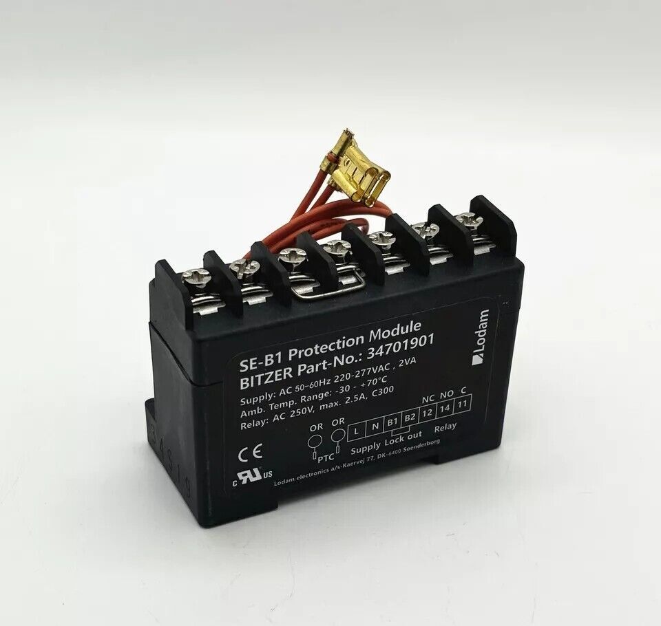 1pcs BITZER compressor protection module Lodam SE-B1 34701901