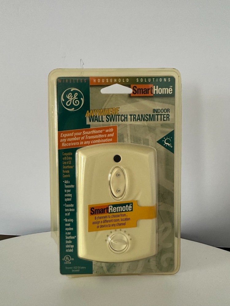 GE SmartHome Anywhere Indoor Wall Switch Transmitter RFS102TX
