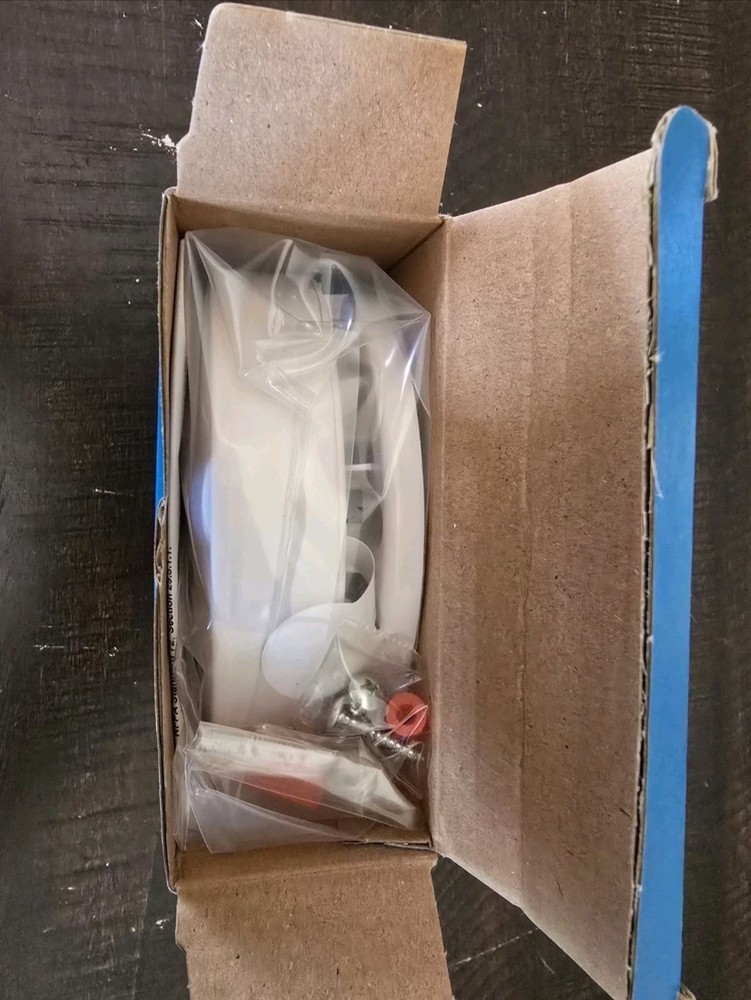 SimpliSafe Smoke Detector White Battery Powered Home Security