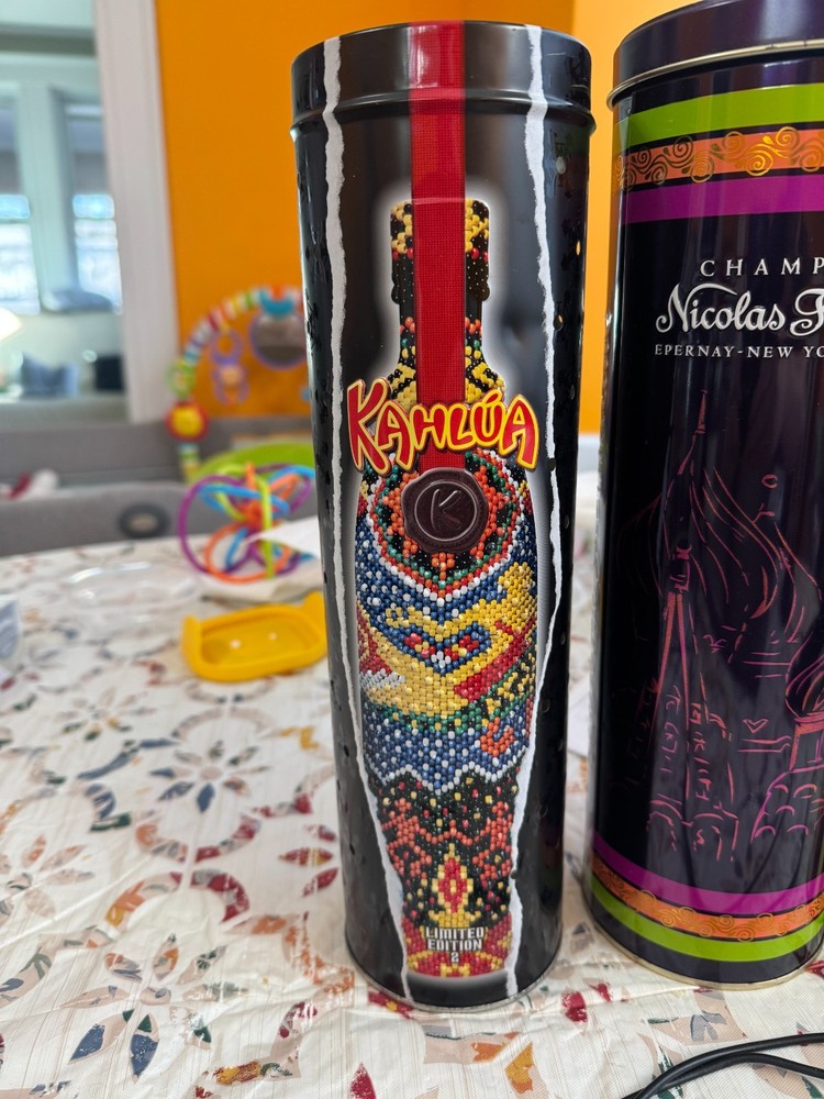 Nicolas Feuillatte Champagne Limited Edition Empty Tin Container