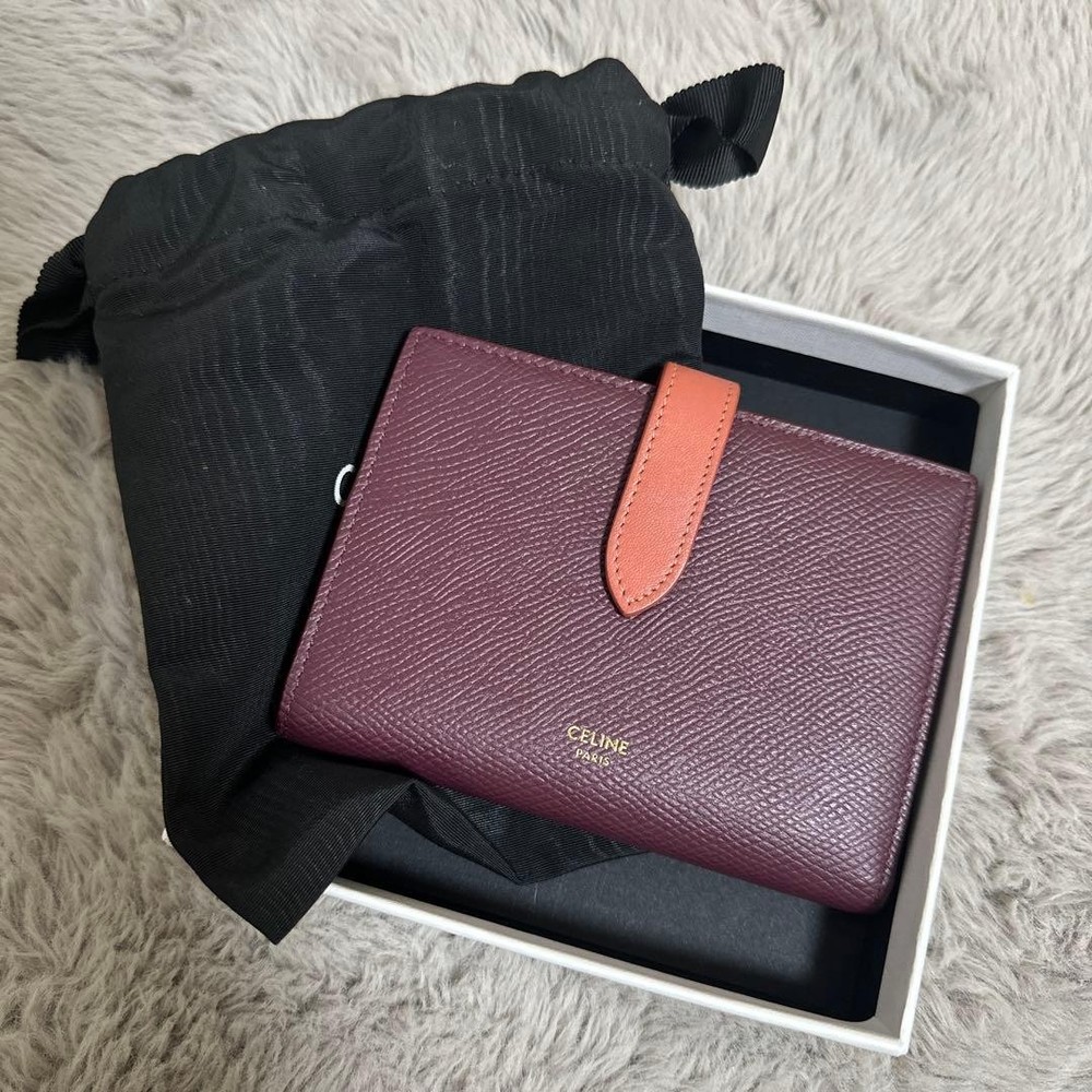 CELINE Strap Wallet From Japan