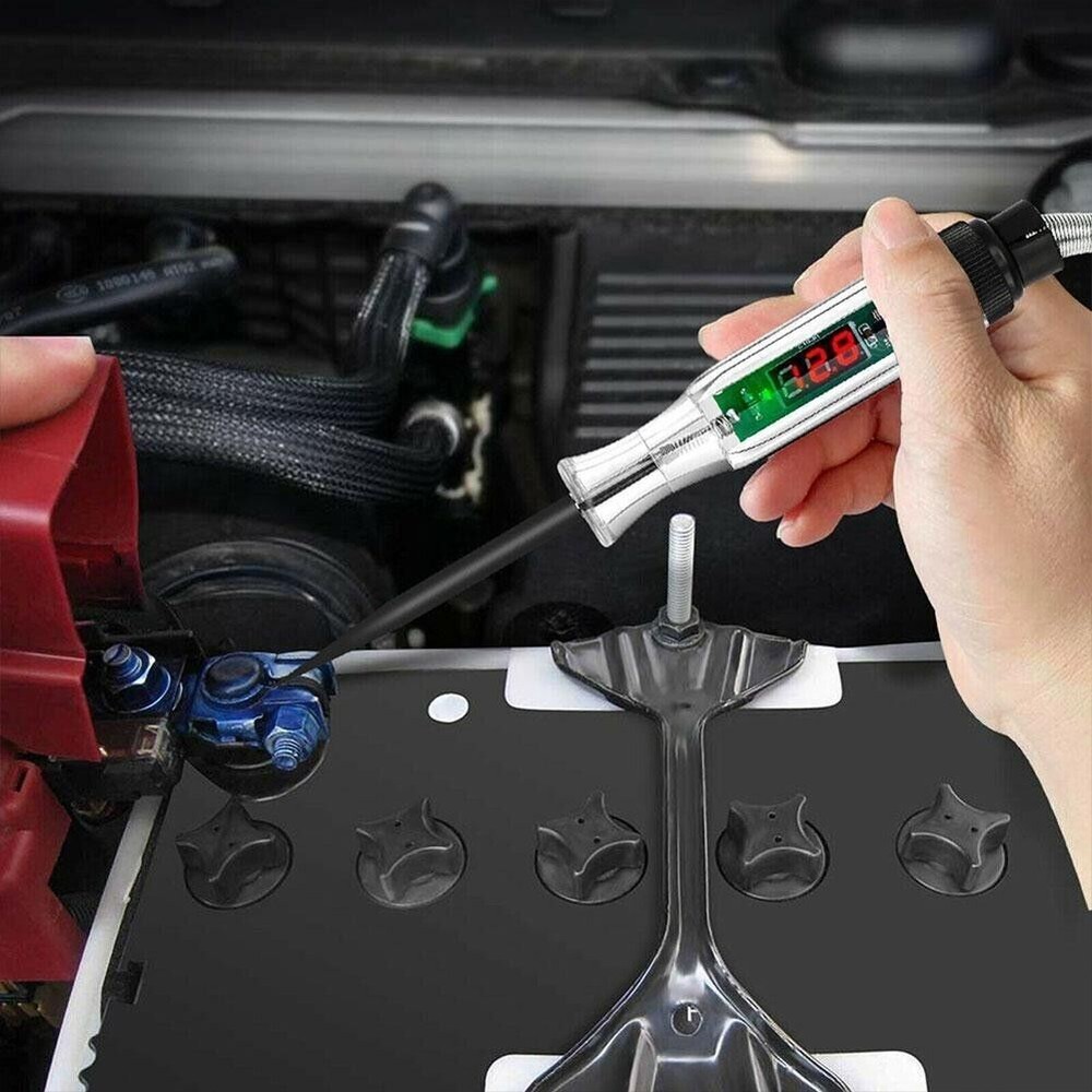 Automotive Test Light LED Digital Display Circuit Tester Voltage Display Tools