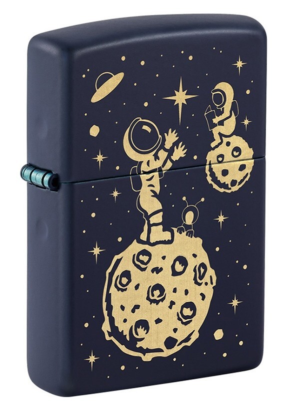 ZIPPO 46289 Hippie Skull GLOW Lighter