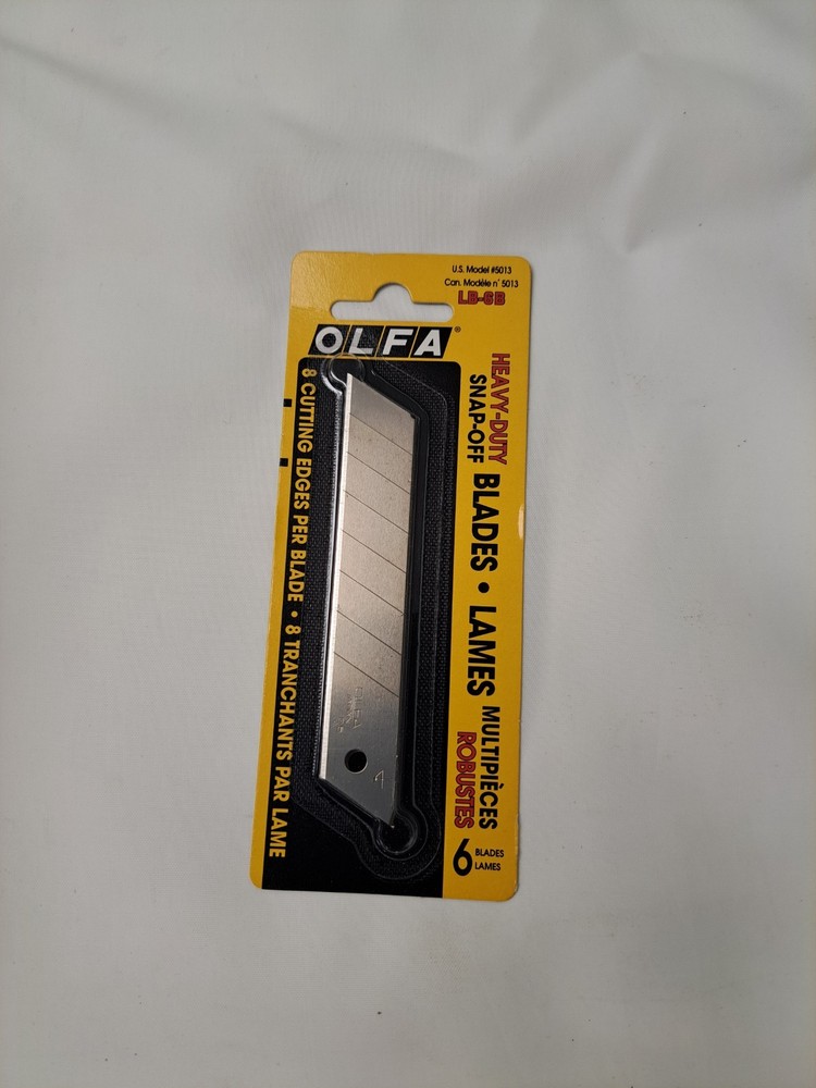OLFA SNAP OFF BLADES #5013 LB-6B 6 PACK