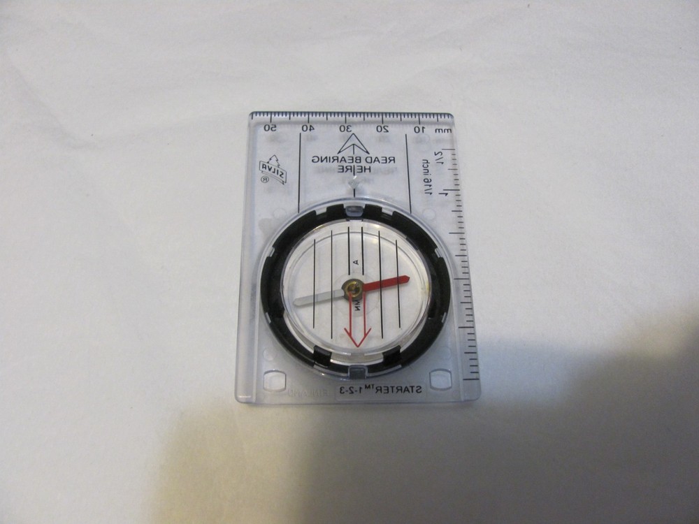 SILVA ® Starter 1-2-3 Compass. MADE IN FINLAND.