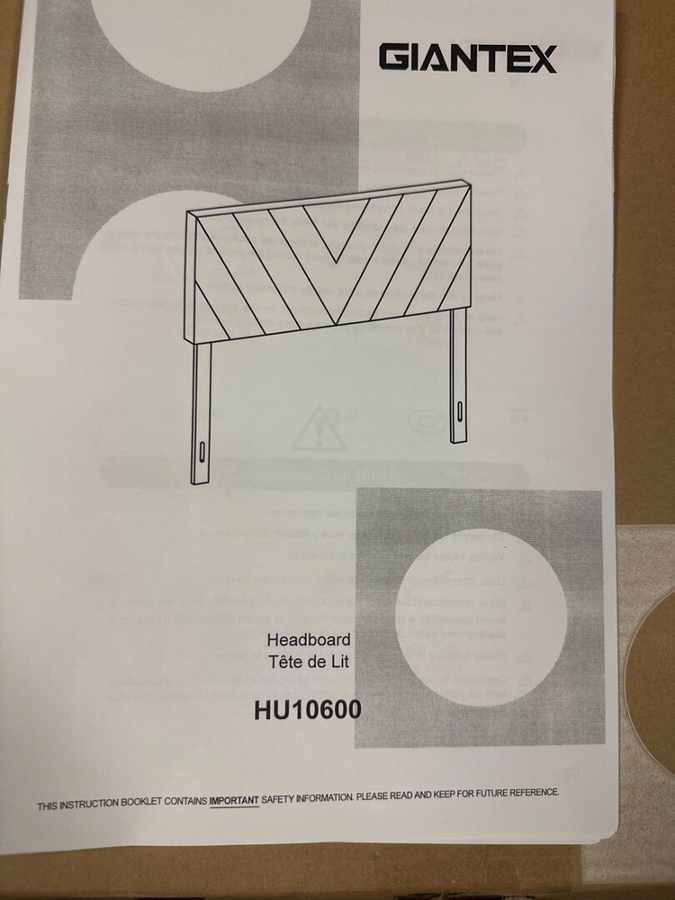 Giantex Full/Queen Headboard HU10600GR