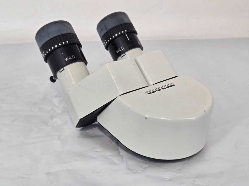 Wild Heerburg Microscope Binocular Head 25x9.5B