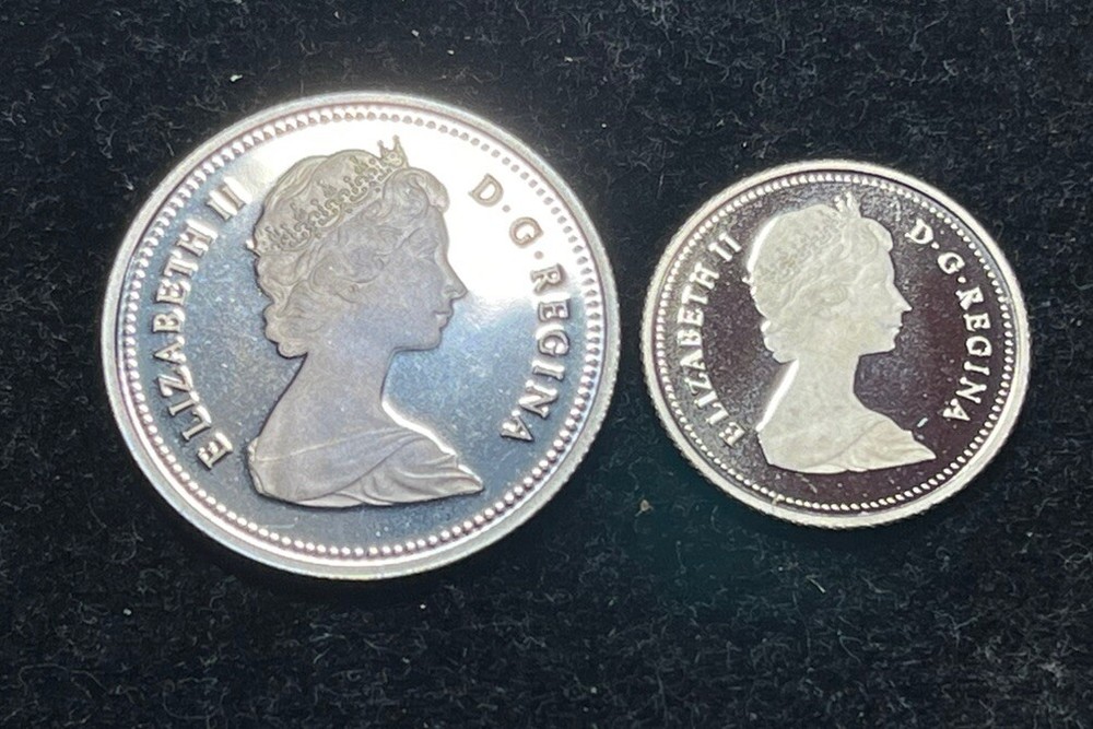 1981 Canada 2 DCAM Proof Coins Lot