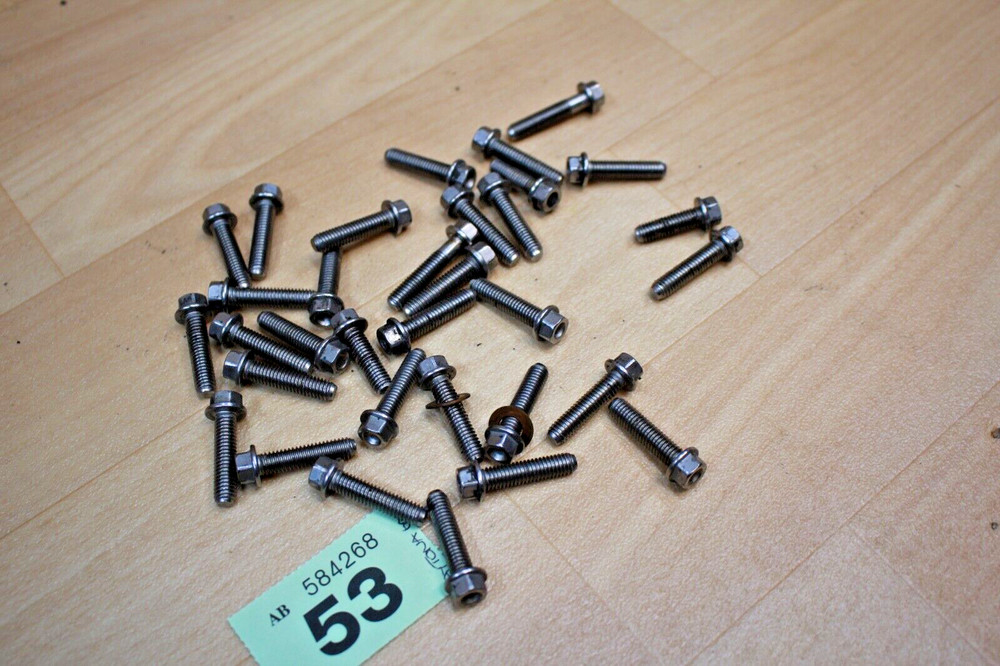 Triumph Daytona 600  Outer Engine Case Bolts    Oem  2002 - 2005  28k