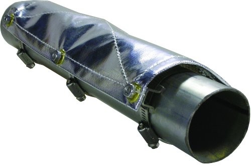 11600 1' X 6" Pipe Shield , Silver